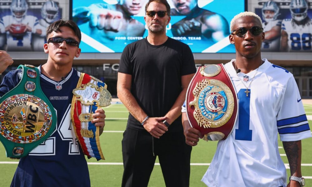 Image: Jesse 'Bam' Rodriguez vs. Phumelela Cafu Unification Fight: Eddie Hearn Expects 12,000 Crowd in Frisco