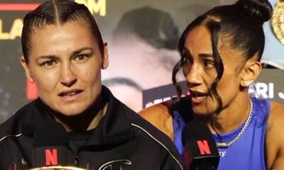 Katie Taylor SNAPS on Amanda Serrano "SICK OF YOUR CRYING"; FACT CHECKS her on LOSING TWICE