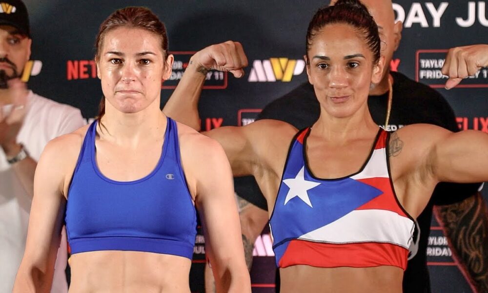Katie Taylor vs. Amanda Serrano 3 • OFFICIAL WEIGH IN • MVP | Netflix Boxing