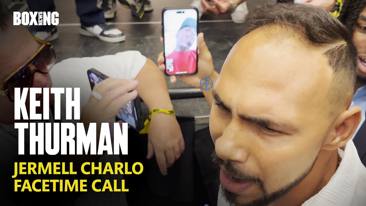 Keith Thurman Roasts Jermell Charlo On FaceTime