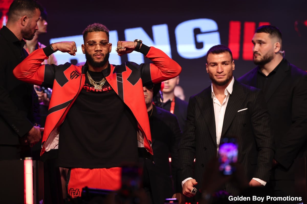 Image: Khataev's Chin vs. Morrell's Power - Morrell vs. Khataev