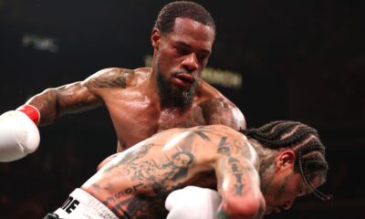 Lamont Roach reacts to a draw with Gervont Davis, thinks he won