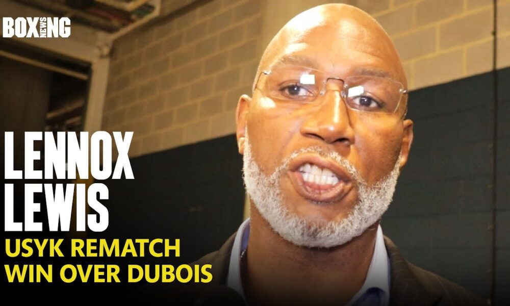 Lennox Lewis Reacts To Oleksandr Usyk Devastating KO Win Over Daniel Dubois