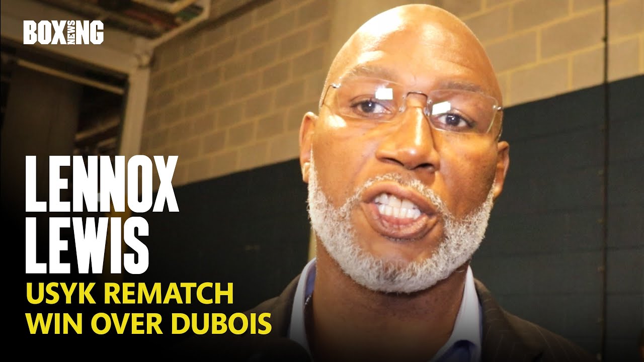 Lennox Lewis Reacts To Oleksandr Usyk Devastating KO Win Over Daniel Dubois