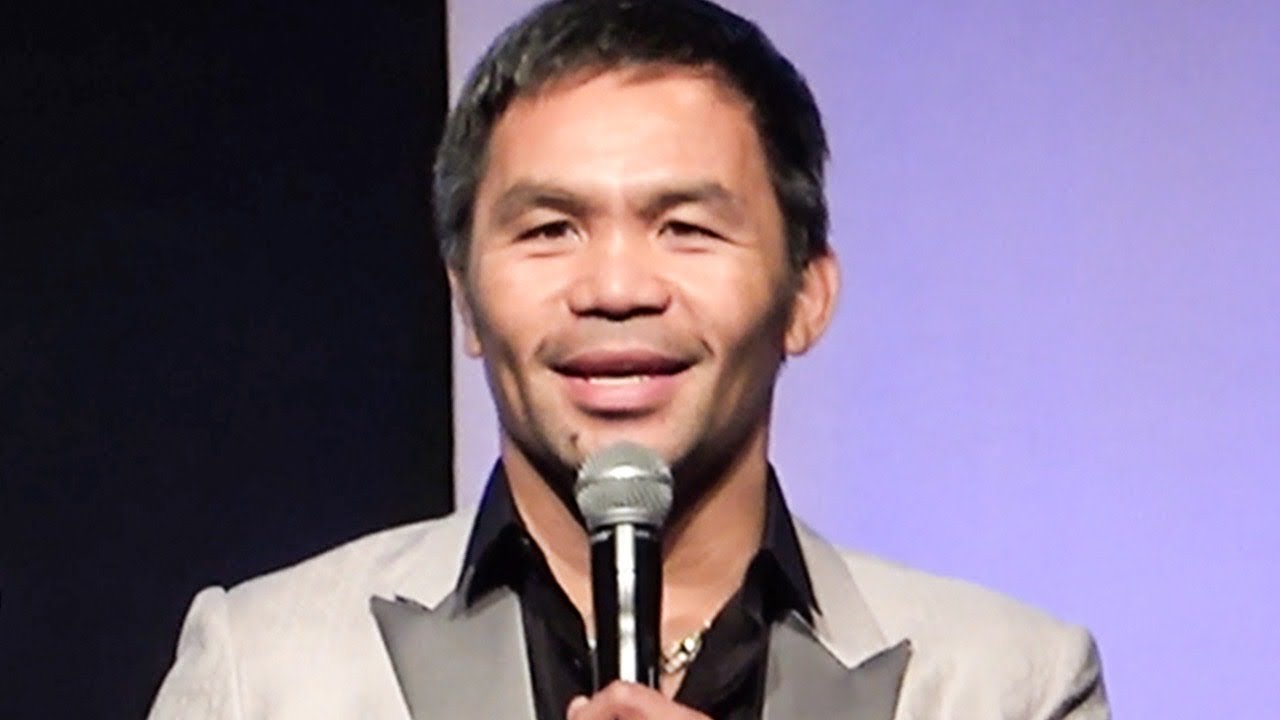 Manny Pacquiao INSPIRATIONAL SPEECH at HALL OF FAME | MASSIVE HIT at Banquet of Champions