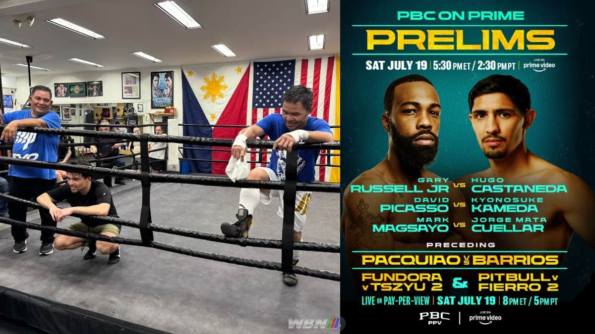 Manny Pacquiao and Manny Pacquiao Jr undercard