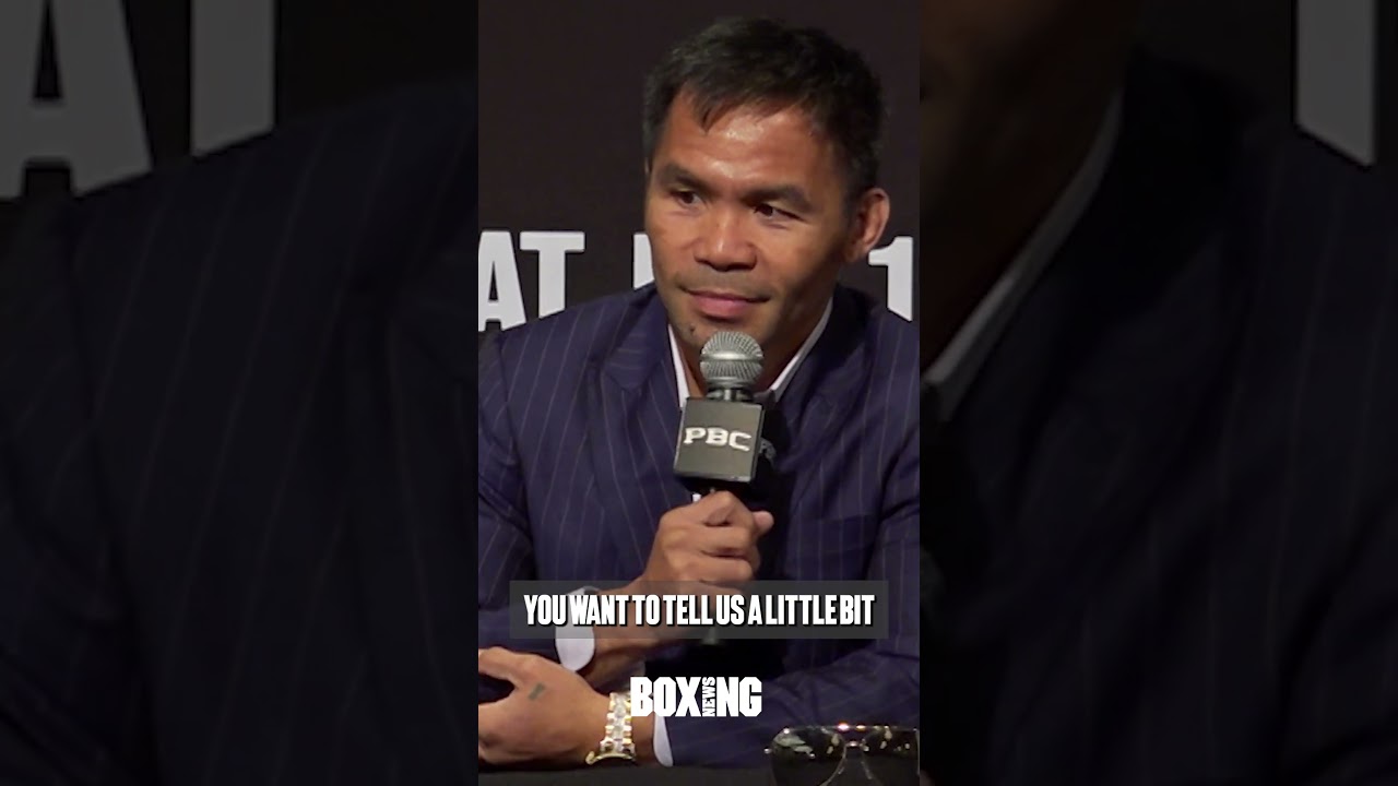 Manny Pacquiao Promises "Surprise" Against Mario Barrios
