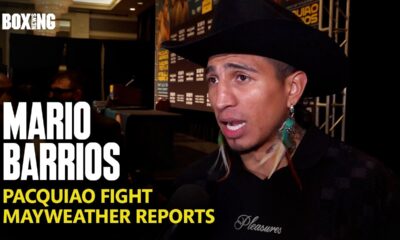 Mario Barrios Promises Vicious End To Manny Pacquiao Fight
