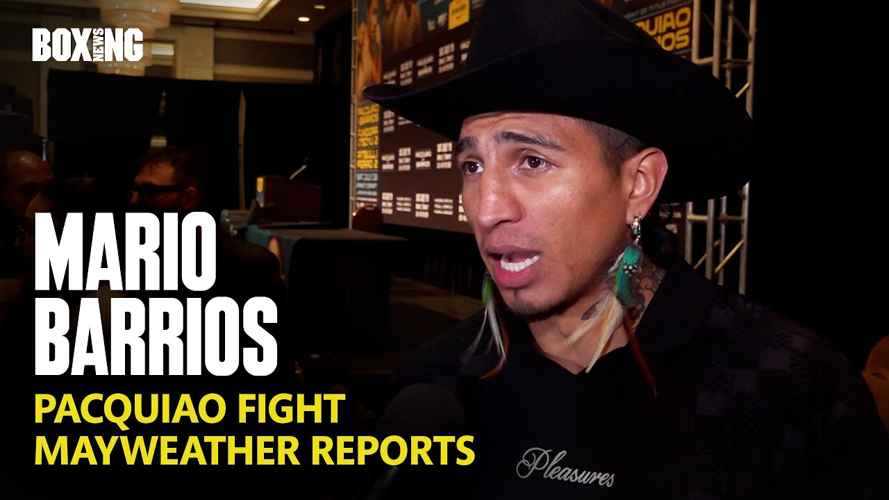 Mario Barrios Promises Vicious End To Manny Pacquiao Fight