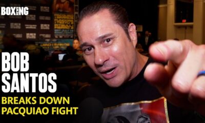 Mario Barrios Trainer Bob Santos Breaks Down Pacquiao Fight