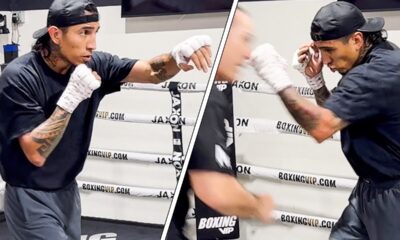 Mario Barrios WORKOUT for Pacquiao; VISUALIZES PERFECT KO SHOT like Marquez: “WE’RE READY”
