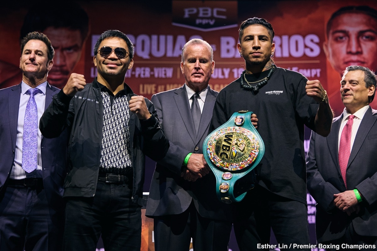 Image: Mario Barrios Vows to Make 46-Year-Old Manny Pacquiao Regret Comeback