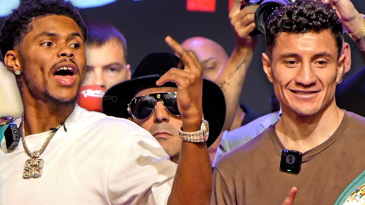 ON BUSINESS!! • Shakur Stevenson vs. William Zepeda FACE OFF | Ring & DAZN Boxing