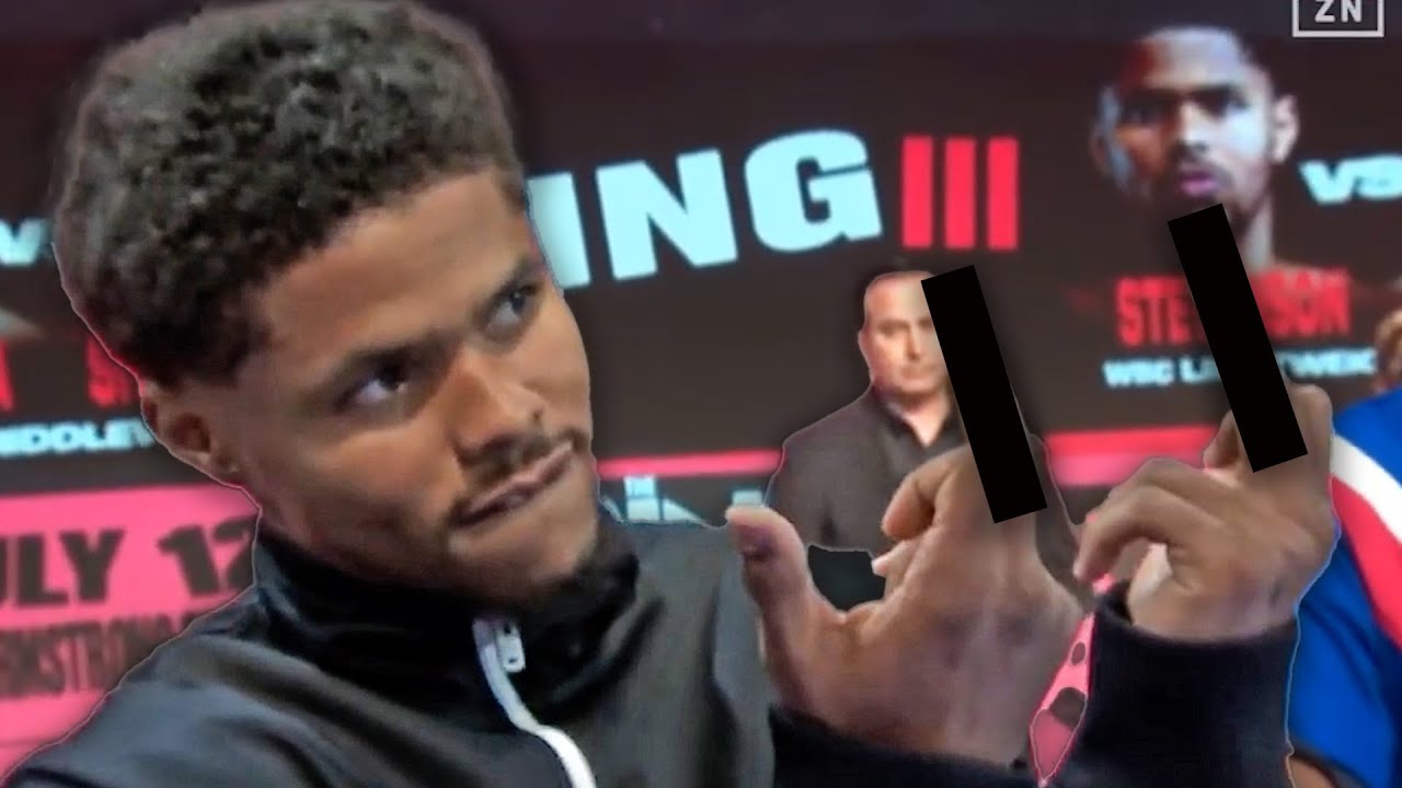 OUCH! Shakur Stevenson GOES 'STONE COLD' on BIGGEST CRITIC