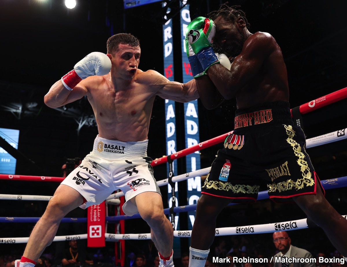 Image: Oleksandr Usyk Declares Terence Crawford the World's Best Fighter Despite Thin Resume and Lack of Elite Victories