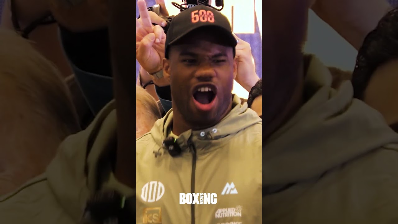 Oleksandr Usyk vs Daniel Dubois Tense Face-Off