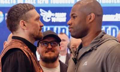 Usyk stopped Dubois in nine rounds in August 2023 Photo Credit: Stephen Dunkley/Queensberry Promotions