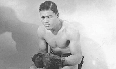 Joe Louis boxing