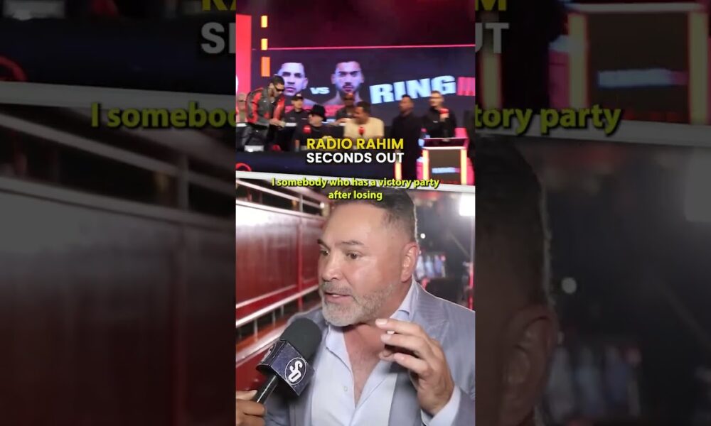 Oscar De La Hoya REACTS TO STRIPPER PAST!