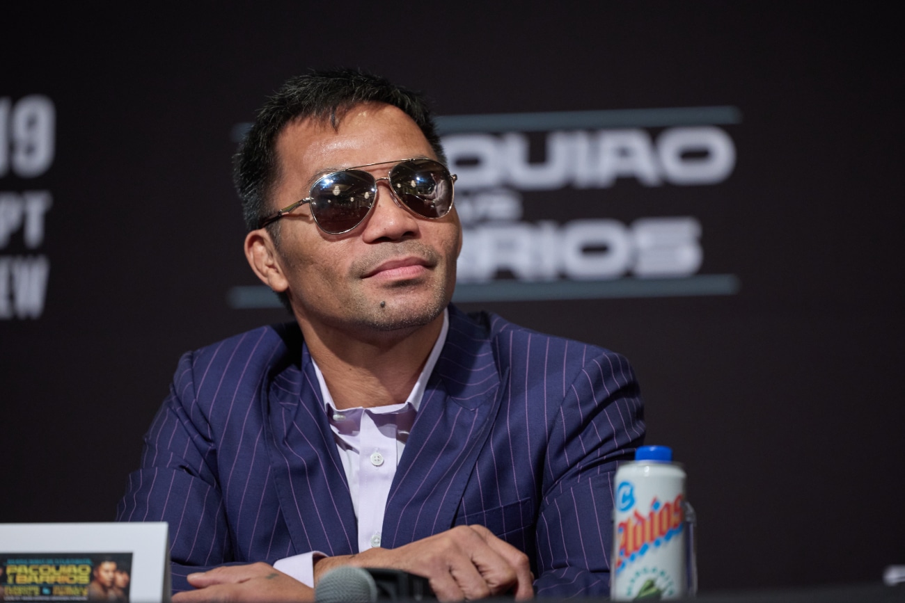 Image: Pacquiao: No Mayweather Rematch Talks Before Barrios Fight