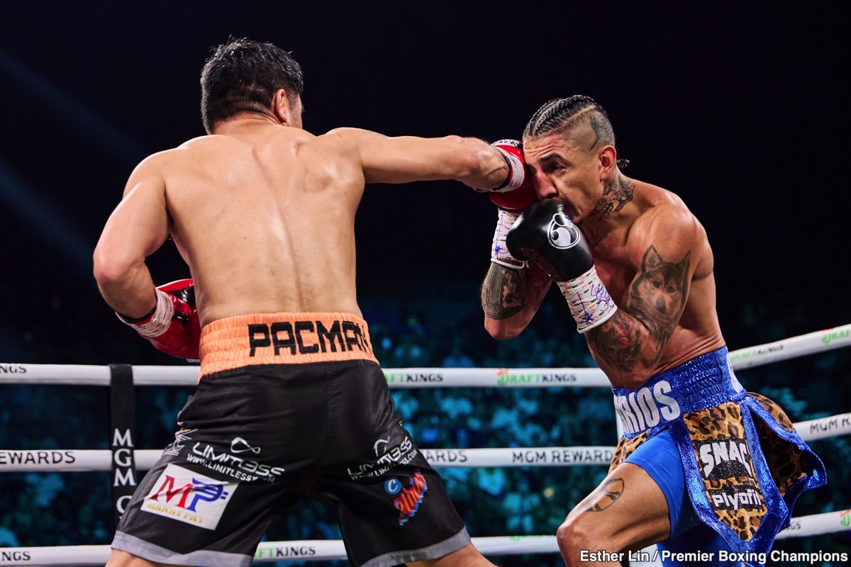 Image: Pacquiao Open to Mayweather Rematch After Barrios Draw