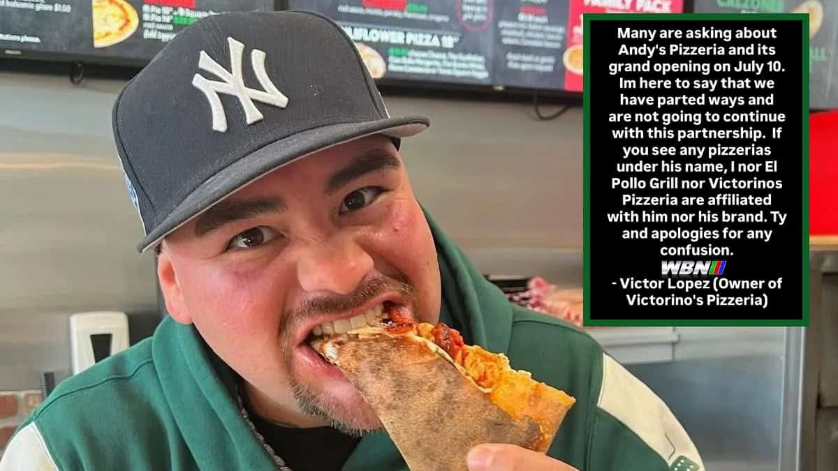 Andy Ruiz Jr dropped from Victorinos Pizza deal
