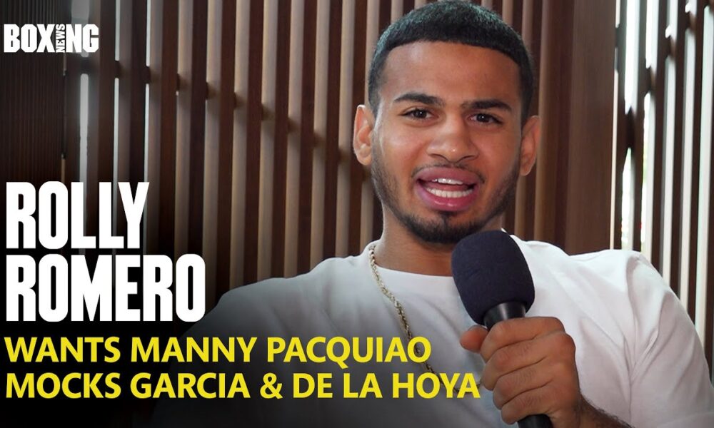 Rolly Romero Ridicules Ryan Garcia & Oscar De La Hoya