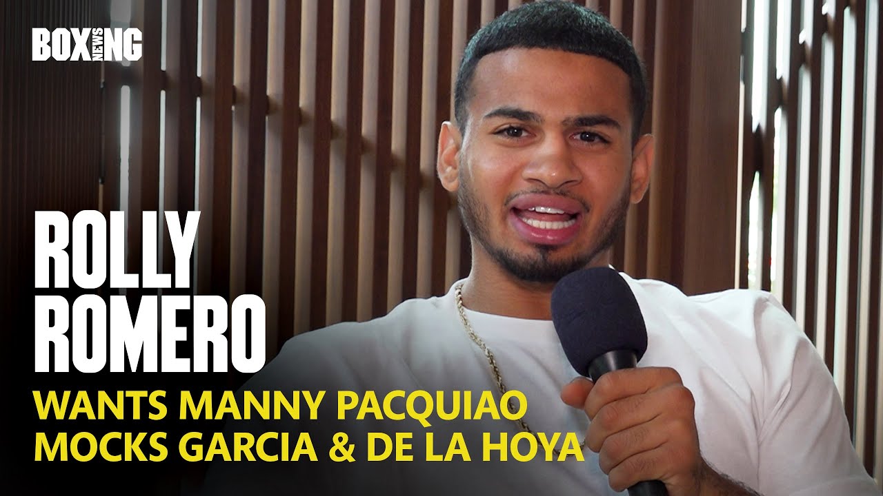 Rolly Romero Ridicules Ryan Garcia & Oscar De La Hoya