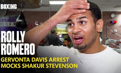 Rolly Romero Roasts Shakur Stevenson & Gervonta Davis Arrest