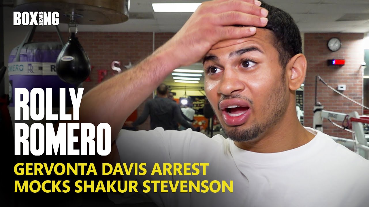 Rolly Romero Roasts Shakur Stevenson & Gervonta Davis Arrest