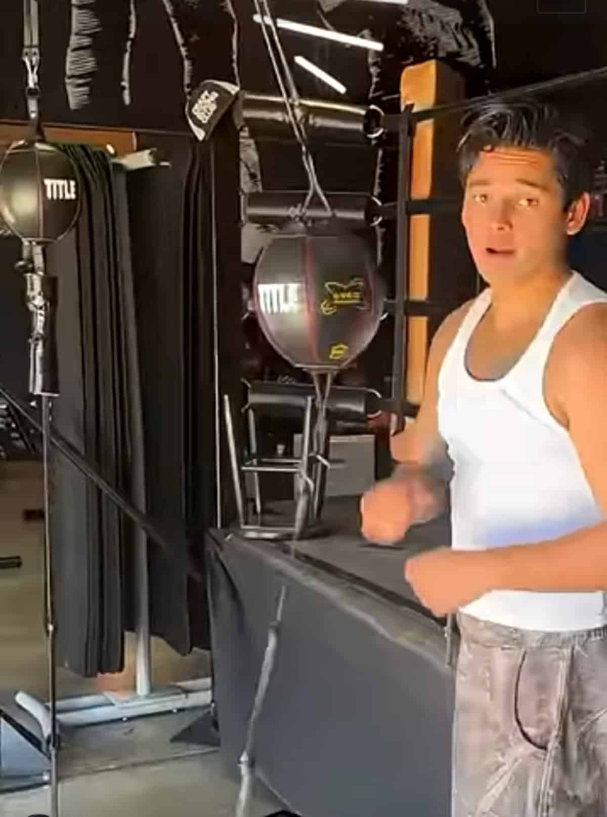Image: Ryan Garcia's Post-Surgery Comeback: Kingry Shows Off Hand Speed in Bag Work