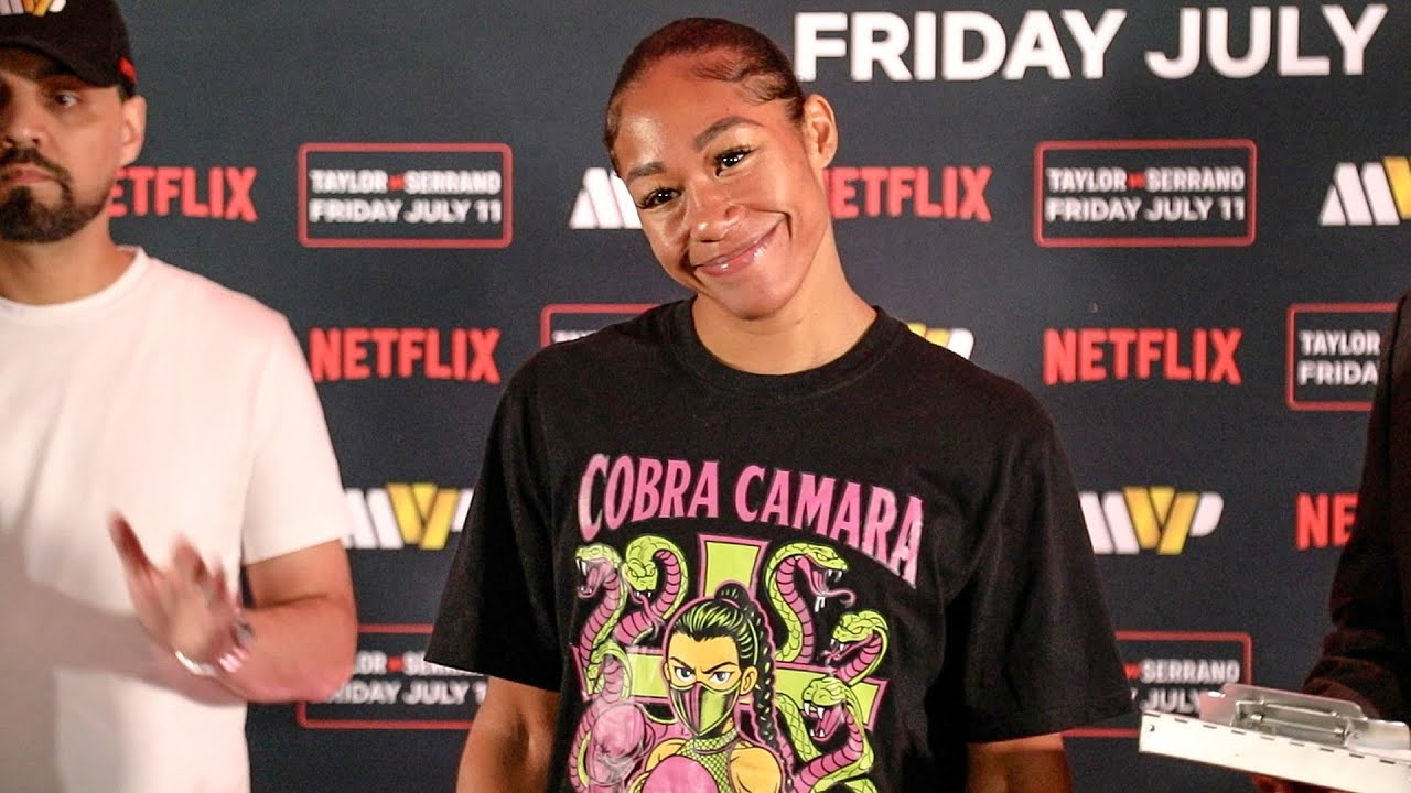 SHE'S BACK! Alycia Baumgardner • OFFICIAL WEIGH IN • vs. Jennifer Miranda | Netflix Boxing