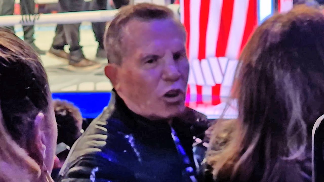SICKENED Julio Cesar Chavez Sr LEAVES ABRUPTLY after EMBARASSING Jake Paul DEFEAT