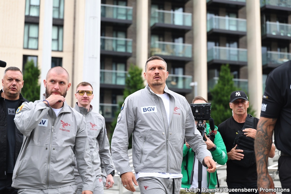 Image: Riyadh Season & Sela Pass on Usyk vs. Parker Fight