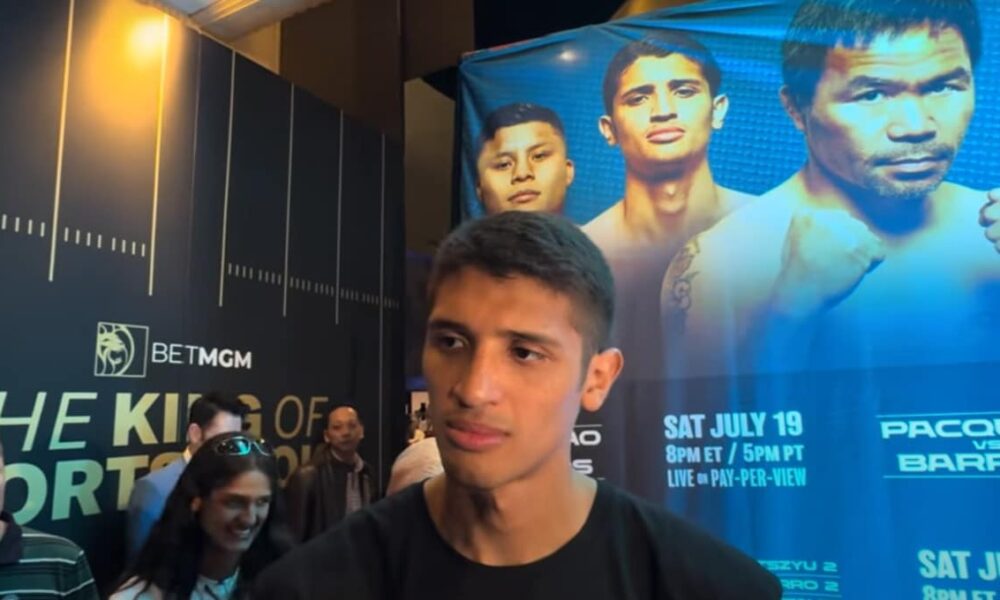 Image: Sebastian Fundora Predicts Easier Rematch vs. Tim Tszyu This Saturday