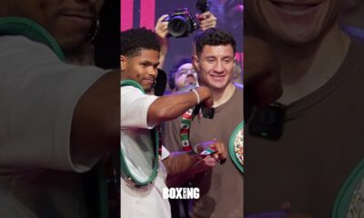 Shakur Stevenson Taunts William Zepeda During Face-Off