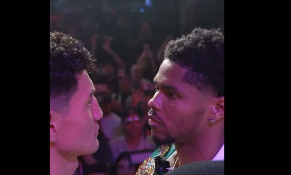 Image: Shakur Stevenson Disrupts Zepeda Presser