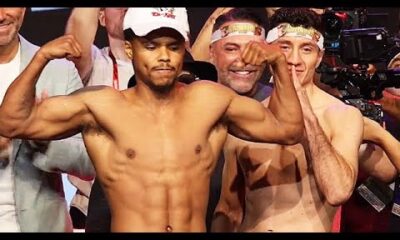 Shakur Stevenson vs William Zepeda FULL WEIGH-IN, FINAL WORDS & FACE OFF
