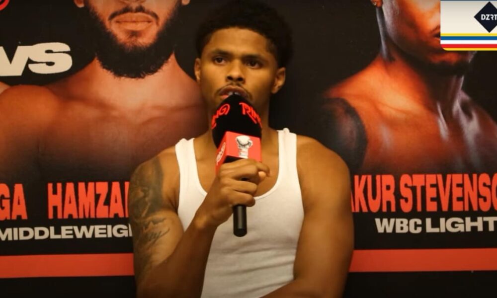 Image: Shakur's "Biggest Fight": Tank Davis or Delusion?