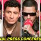 Stevenson vs Zepeda/Berlanga vs Sheeraz FINAL PRESS CONFERENCE & FACE OFFS | WILD De La Hoya Attack