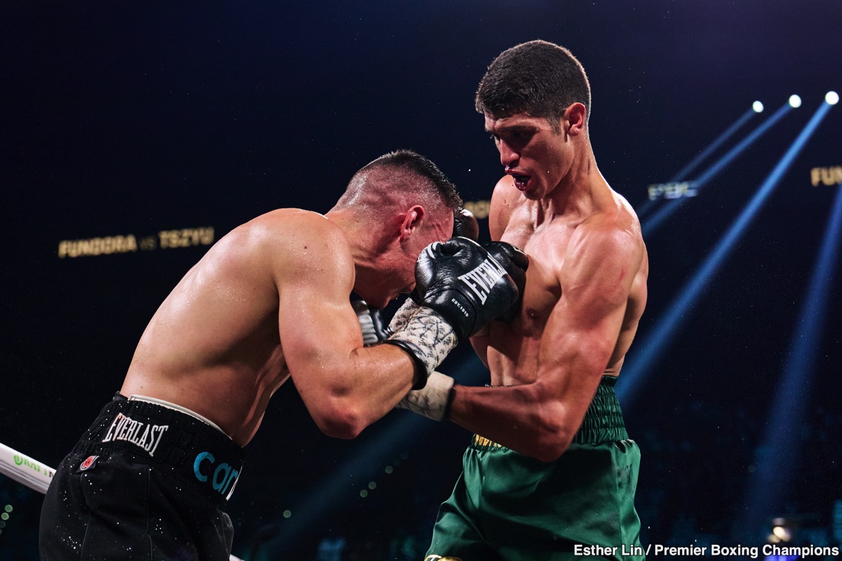 Image: The Psychological Warfare: Fundora's Impact on Tszyu's Mentality During Their Brutal Rematch