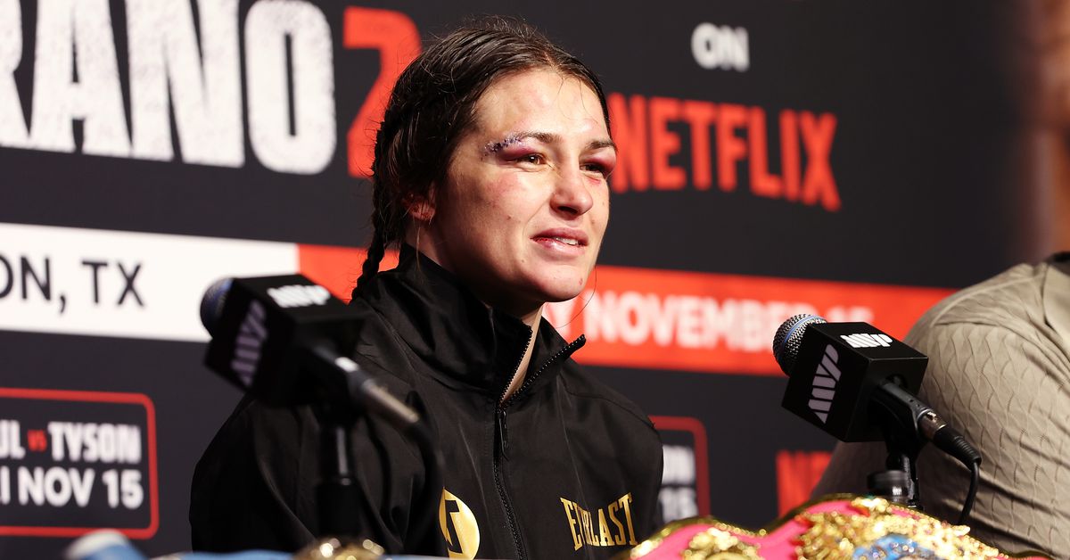 The aging Katie Taylor is still motivated to perform in the Serrano trilogy