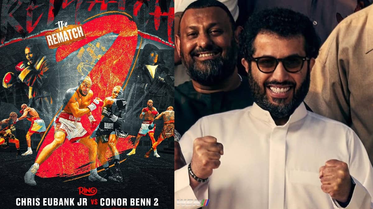 Eubank Jr vs Benn 2 and Turki