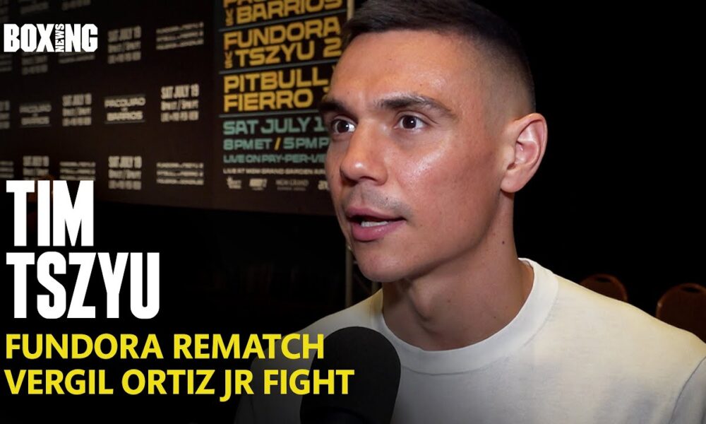 Tim Tszyu Hits Back At Fundora Comments & Targets Ortiz Fight
