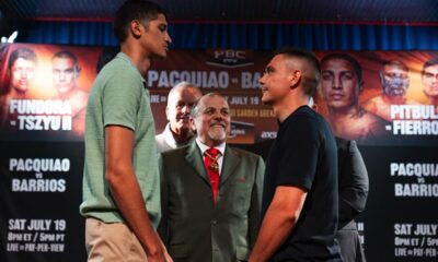 Image: Tim Tszyu Believes Fundora Rematch on July 19th Will Be "Whole Different Fight" Without Early Cut Disadvantage