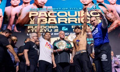 Image: Tonight's Live Results: Pacquiao vs. Barrios and Fundora vs. Tszyu 2 - From Las Vegas