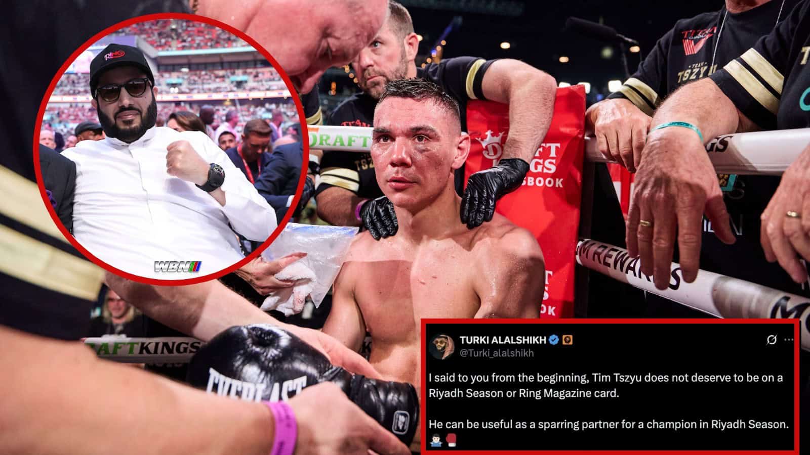 Tim Tszyu Turki Alalshikh tweet