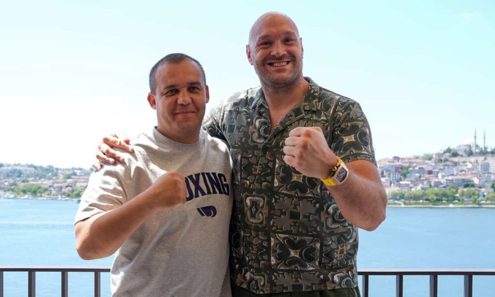 Umar Kremlev and Tyson Fury