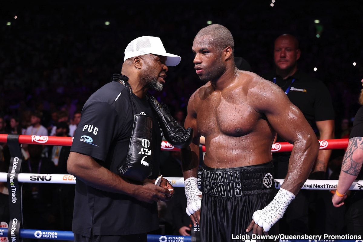 Image: Usyk - Dubois: When Your Dad Turns Fight Day Into a Pub Session