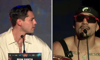 "We don't stand out ...": Ryan Garcia and Theofimo are heating in Presser